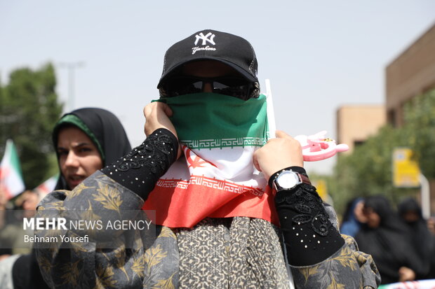 راهپیمایی «جمعه خشم و نصر» در اراک