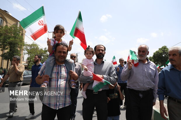 راهپیمایی «جمعه خشم و نصر» در اراک