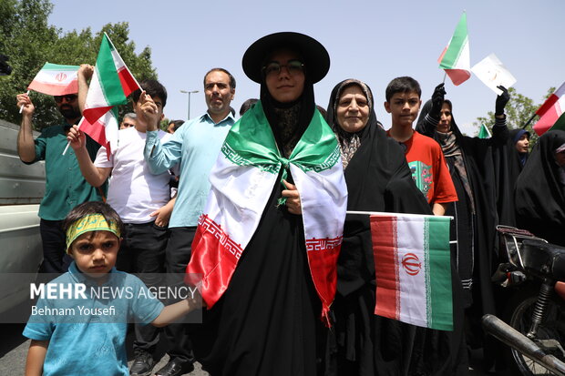 راهپیمایی «جمعه خشم و نصر» در اراک