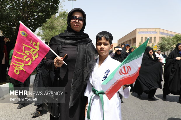 راهپیمایی «جمعه خشم و نصر» در اراک