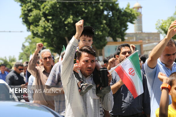 راهپیمایی «جمعه خشم و نصر» در سنندج