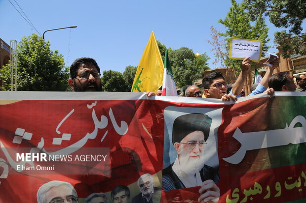 راهپیمایی «جمعه خشم و نصر» در سنندج