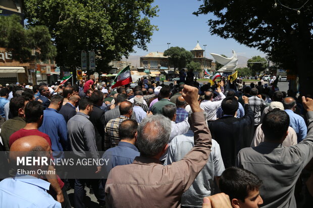 راهپیمایی «جمعه خشم و نصر» در سنندج