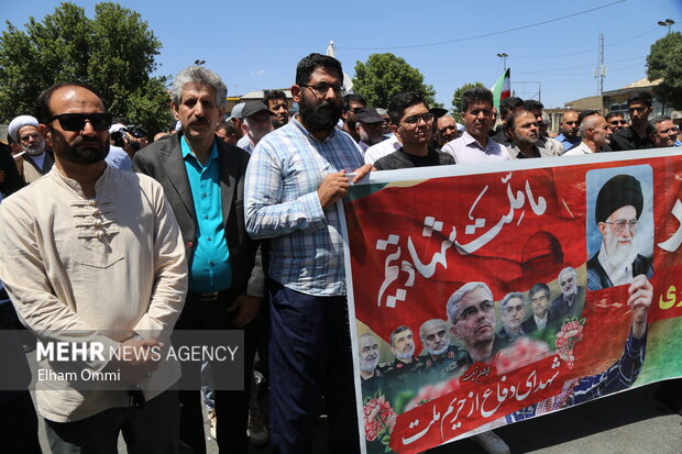 راهپیمایی «جمعه خشم و نصر» در سنندج