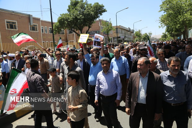 راهپیمایی «جمعه خشم و نصر» در سنندج