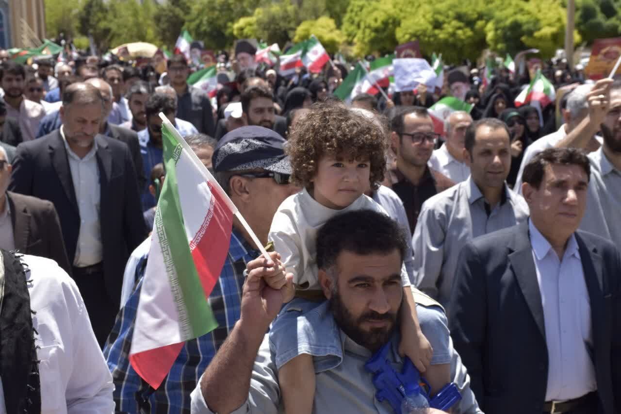 فریاد «خشم و نصر» در ایلام طنین‌انداز شد+عکس