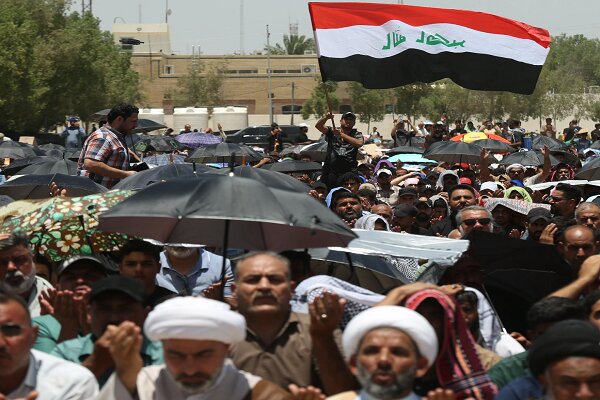 نماز جمعه و تظاهرات ضد صهیونیستی در عراق