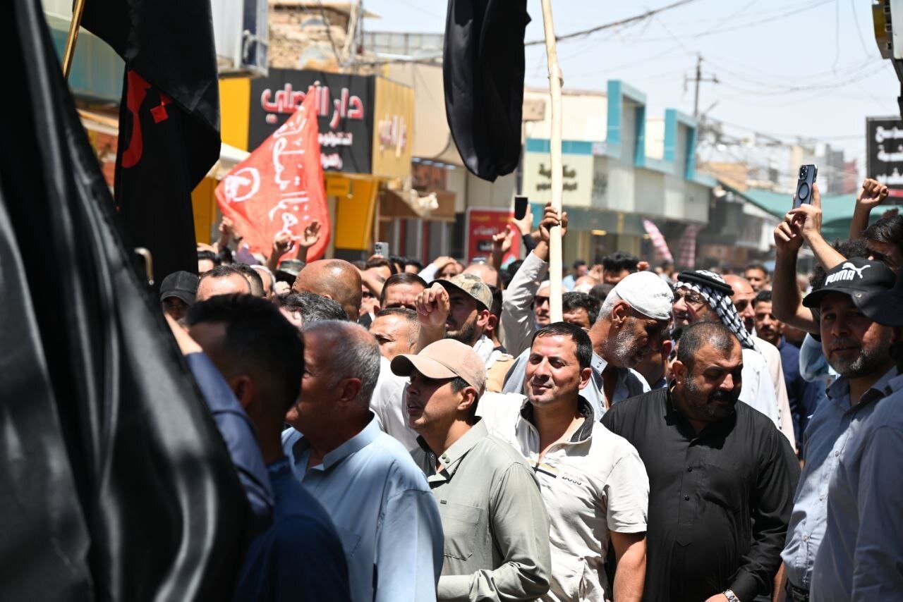 برگزاری تظاهرات ضدصهیونیستی در دیالی عراق+تصاویر