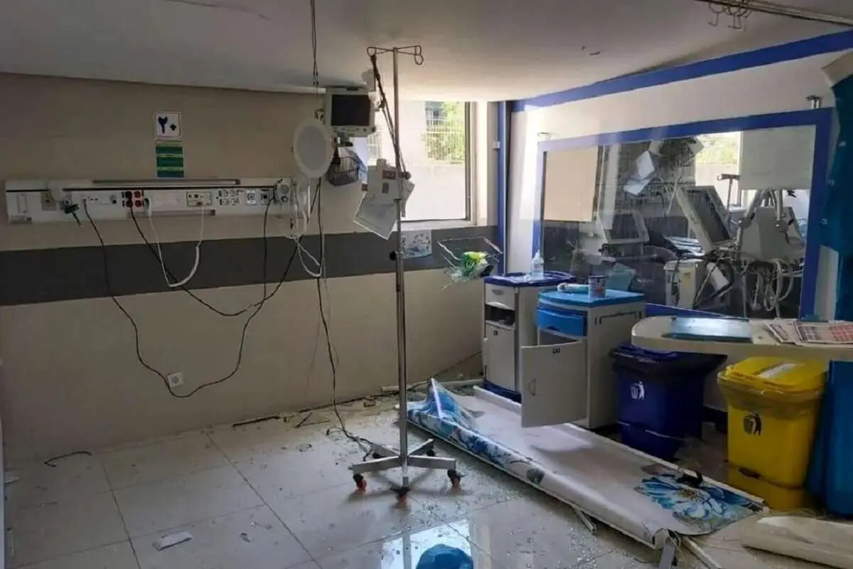Israel targets hospitals