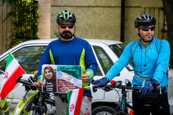 Iran’s sports community convenes in front of UN Office