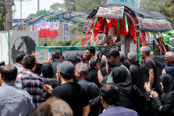 Funeral of martyrs of Israeli aggression against Iran