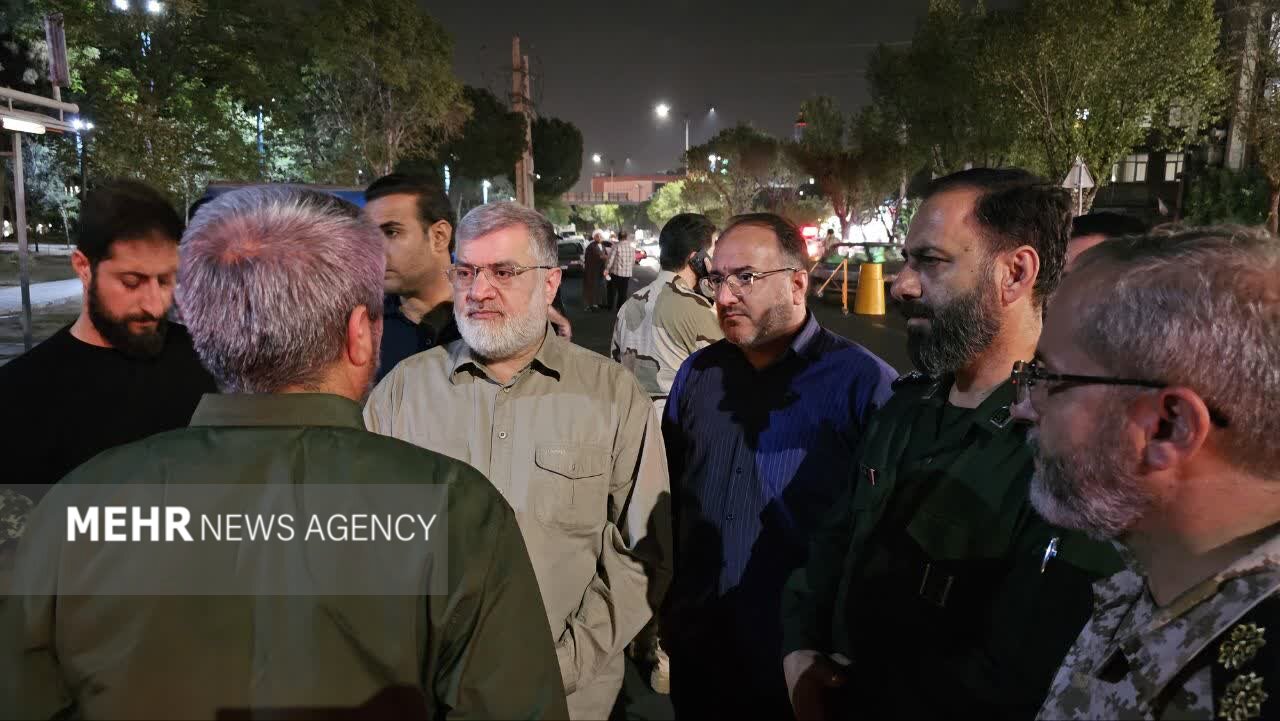 بازدید سرزده استاندار تهران از مقر ایست و بازرسی‌های جنوب پایتخت