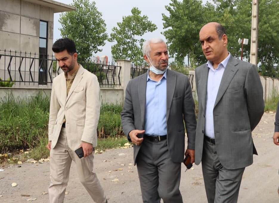 صنعتي،شهرك،سفيدرود،گيلان،بازديد،استان،رشت،خسارات،تجاوز،واحده ...