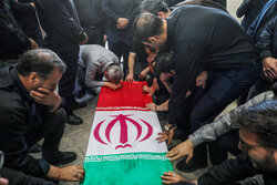 تشییع پیکر مطهر شهید حسینی خواه در دزپارت