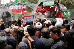 Funeral of martyrs of Israeli aggression against Iran