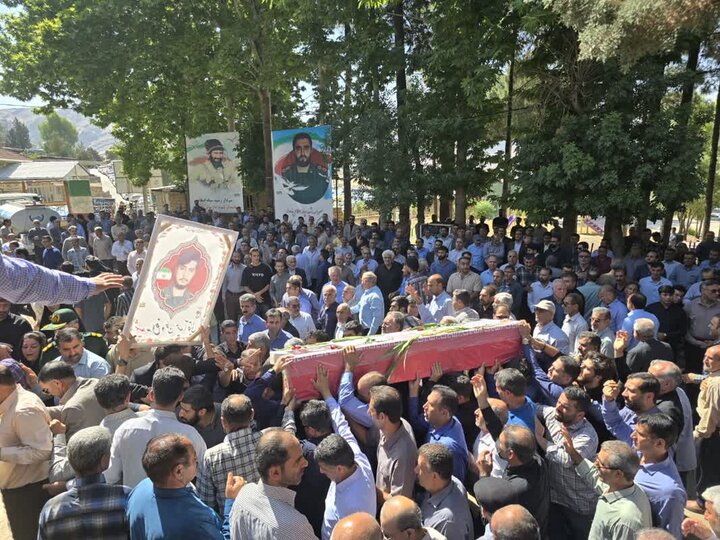 پیکر ۵ شهید مدافع وطن در خرمآباد تشییع شد