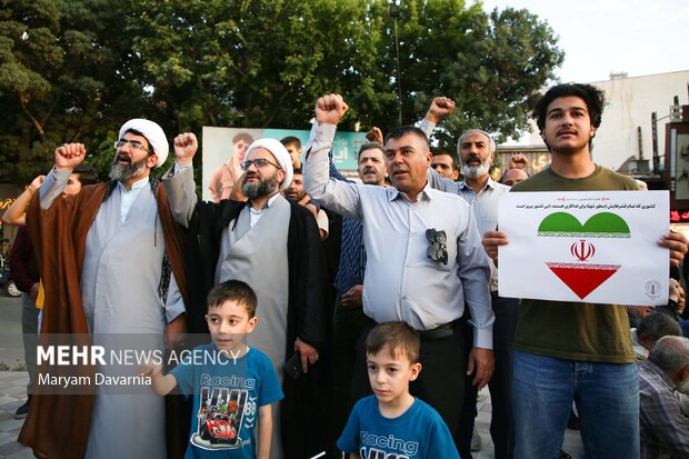 تجمع ضد آمریکایی و ضدصهیونیستی در بجنورد