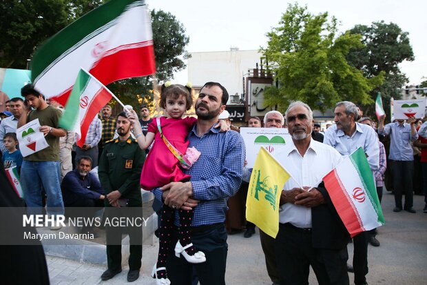 تجمع ضد آمریکایی و ضدصهیونیستی در بجنورد