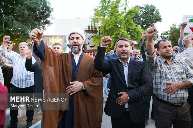 تجمع ضد آمریکایی و ضدصهیونیستی در بجنورد