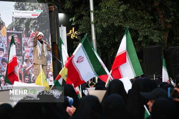 تجمع ضد آمریکایی و ضدصهیونیستی در بجنورد