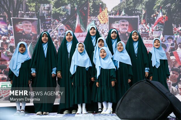 تجمع ضد آمریکایی و ضدصهیونیستی در بجنورد