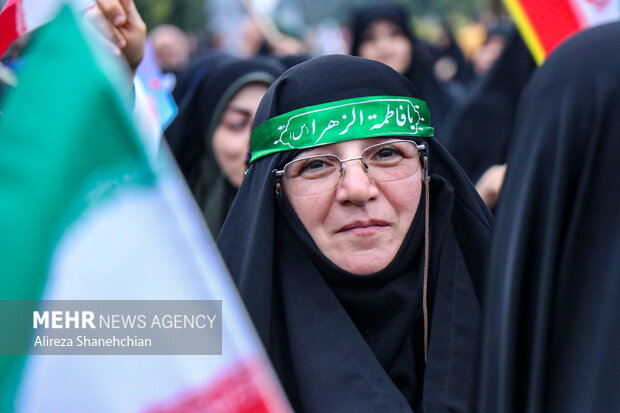 تجمع ضد آمریکایی و صهیونیستی مردم در رشت