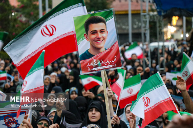 تجمع ضد آمریکایی و صهیونیستی مردم در رشت