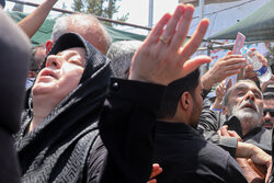 Funeral of martyrs of Israeli aggression against Iran