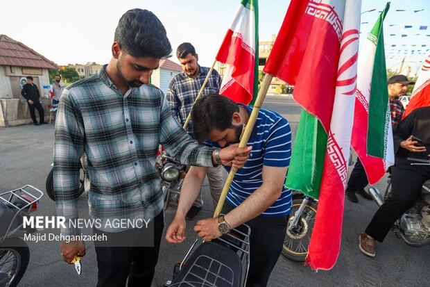 حرکت خودجوش یزدی‌ها در محکومیت حمله به یزد و حمایت از مقاومت