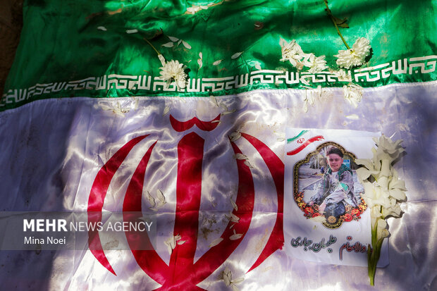 مراسم تشییع پیکر مطهر شهدای خردسال تبریز
