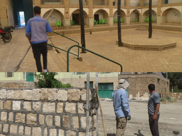 شهرداری نطنز در خط مقدم خدمترسانی به عزاداران حسینی