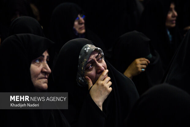 مراسم وداع با پیکر سرلشکرشهیدحاج‌مهدی‌ربانی