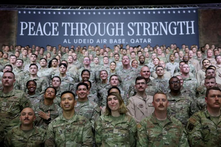 مختصات پایگاههای آمریکا در منطقه؛ حق مشروع ایران در پاسخ به تجاوزات