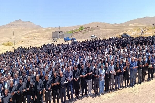 بدرقه باشکوه پیکر شهدای مدافع وطن در نقده و باروق