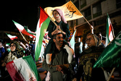 Joy of Tehraners after Iran attack on US base