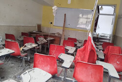 تخریب یک هنرستان در آستانه اشرفیه به دنبال تجاوز دیشب رژیم صهیونیستی