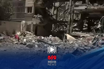 روایتی از محل شهادت یک مادر و دختر خردسالش در حملات رژیم صهیونیستی