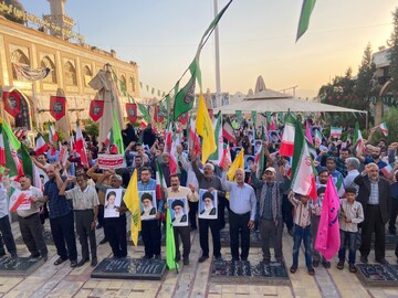 حمایت قاطع مردم کرمان از عملیات بشارت فتح