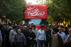 آیین تشییع پیکر شهید ستوان یکم پاسدار «میلاد ملک» در شاهرود برگزار شد