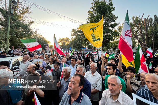 تجمع مردمی حمایت از عملیات «بشارت فتح» در سراسر کشور 14
