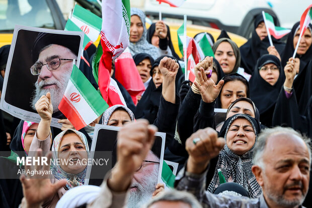 تجمع مردمی حمایت از عملیات «بشارت فتح» در سراسر کشور 16