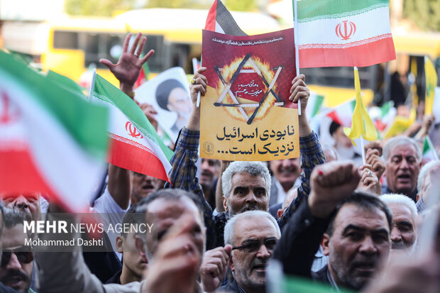 تجمع مردمی حمایت از عملیات «بشارت فتح» در سراسر کشور 23