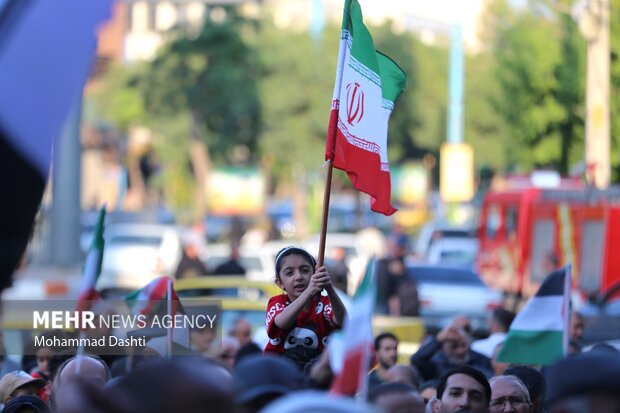 تجمع مردمی حمایت از عملیات «بشارت فتح» در اردبیل