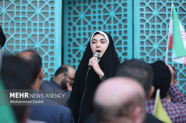 تجمع مردمی حمایت از عملیات «بشارت فتح» در اردبیل