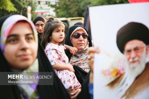 تجمع مردمی حمایت از عملیات«بشارت فتح» در تهران7