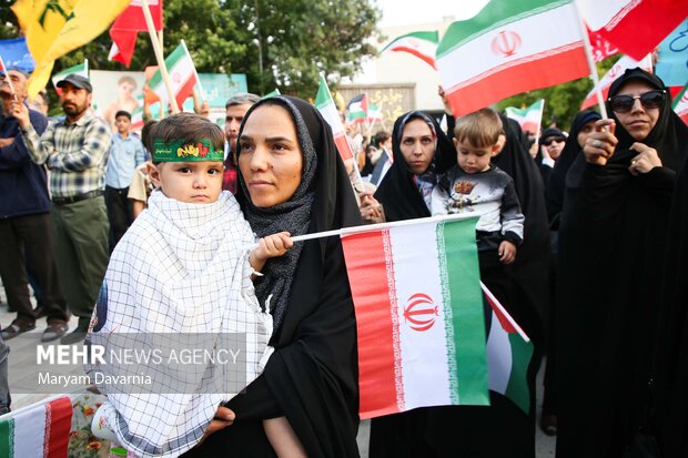 تجمع مردمی حمایت از عملیات «بشارت فتح» دربجنورد