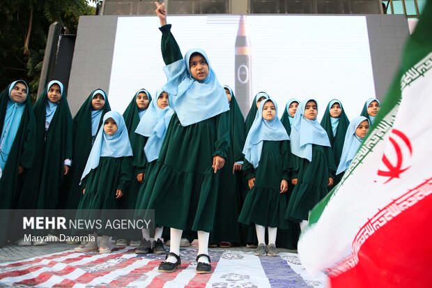 تجمع مردمی حمایت از عملیات «بشارت فتح» دربجنورد