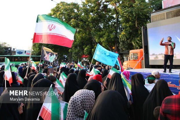 تجمع مردمی حمایت از عملیات «بشارت فتح» دربجنورد