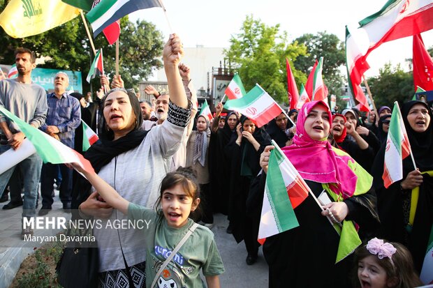 تجمع مردمی حمایت از عملیات «بشارت فتح» دربجنورد