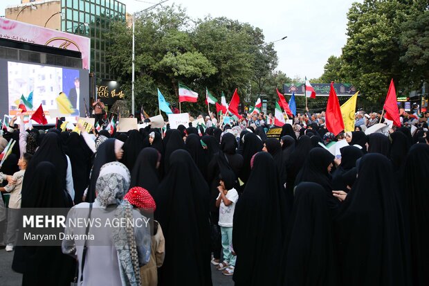 تجمع مردمی حمایت از عملیات «بشارت فتح» دربجنورد
